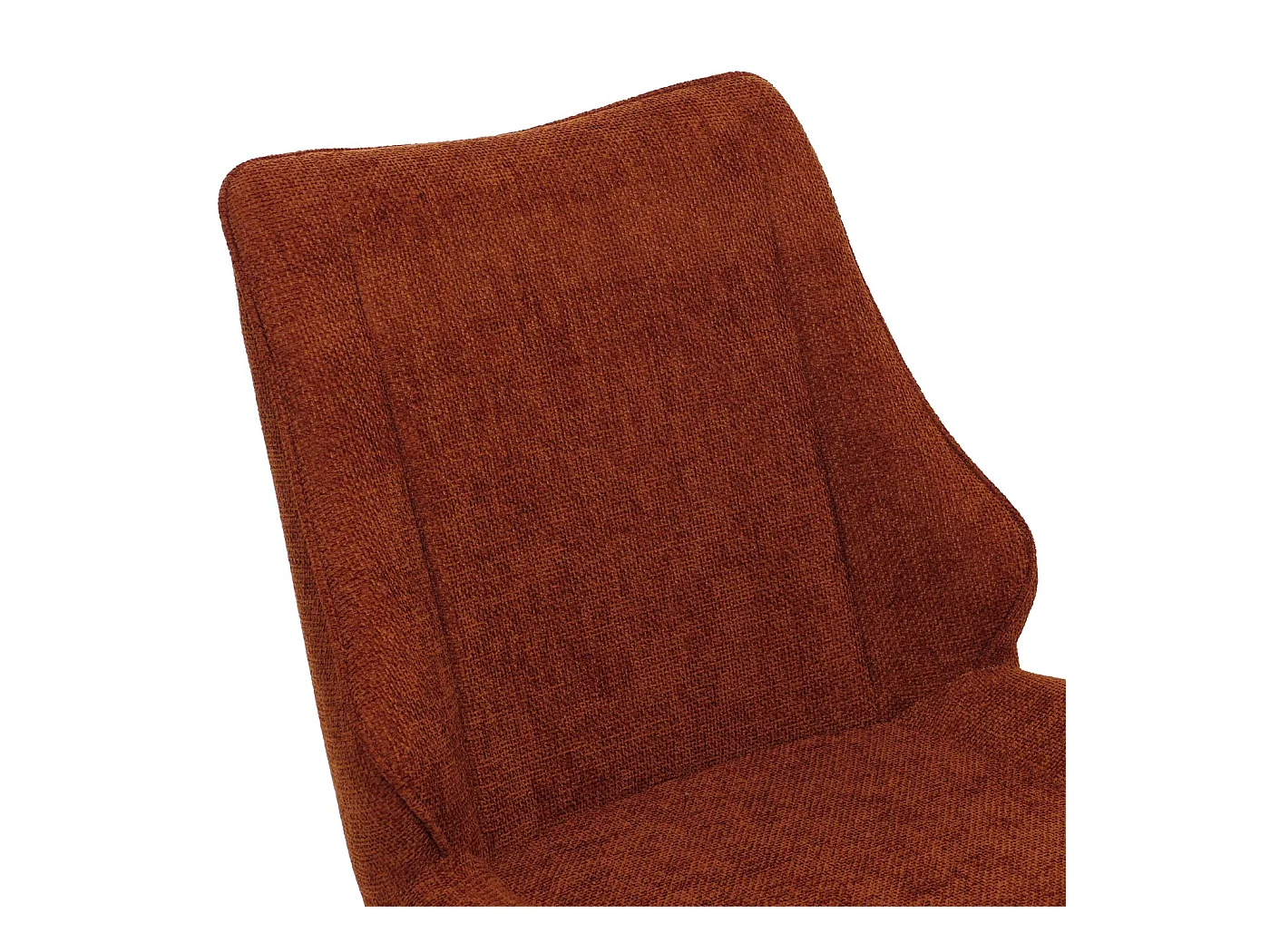 Chaise de salle à manger MCW-O48 (lot de 6),  rouge-brun