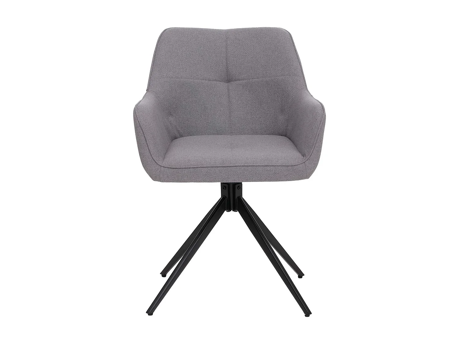 Esszimmerstuhl MCW-O47 (6er-Set), Hellgrau