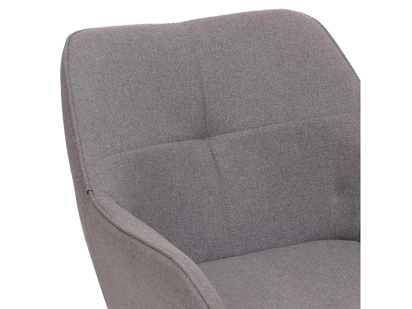 Dining chair MCW-O47 (set of 6),  light grey