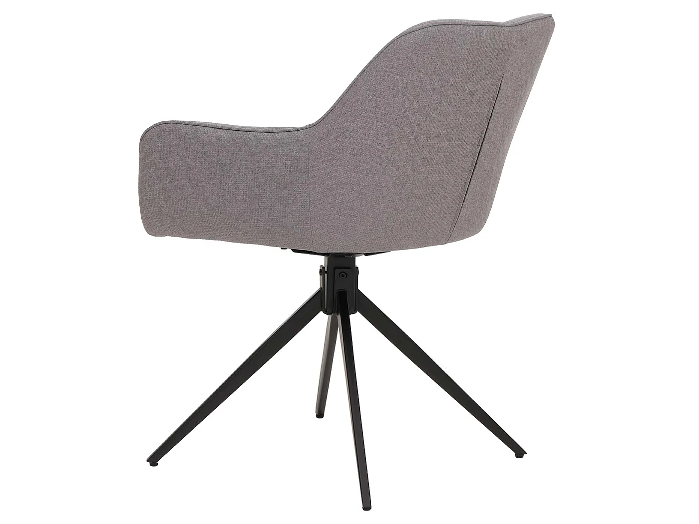 Dining chair MCW-O47 (set of 6),  light grey