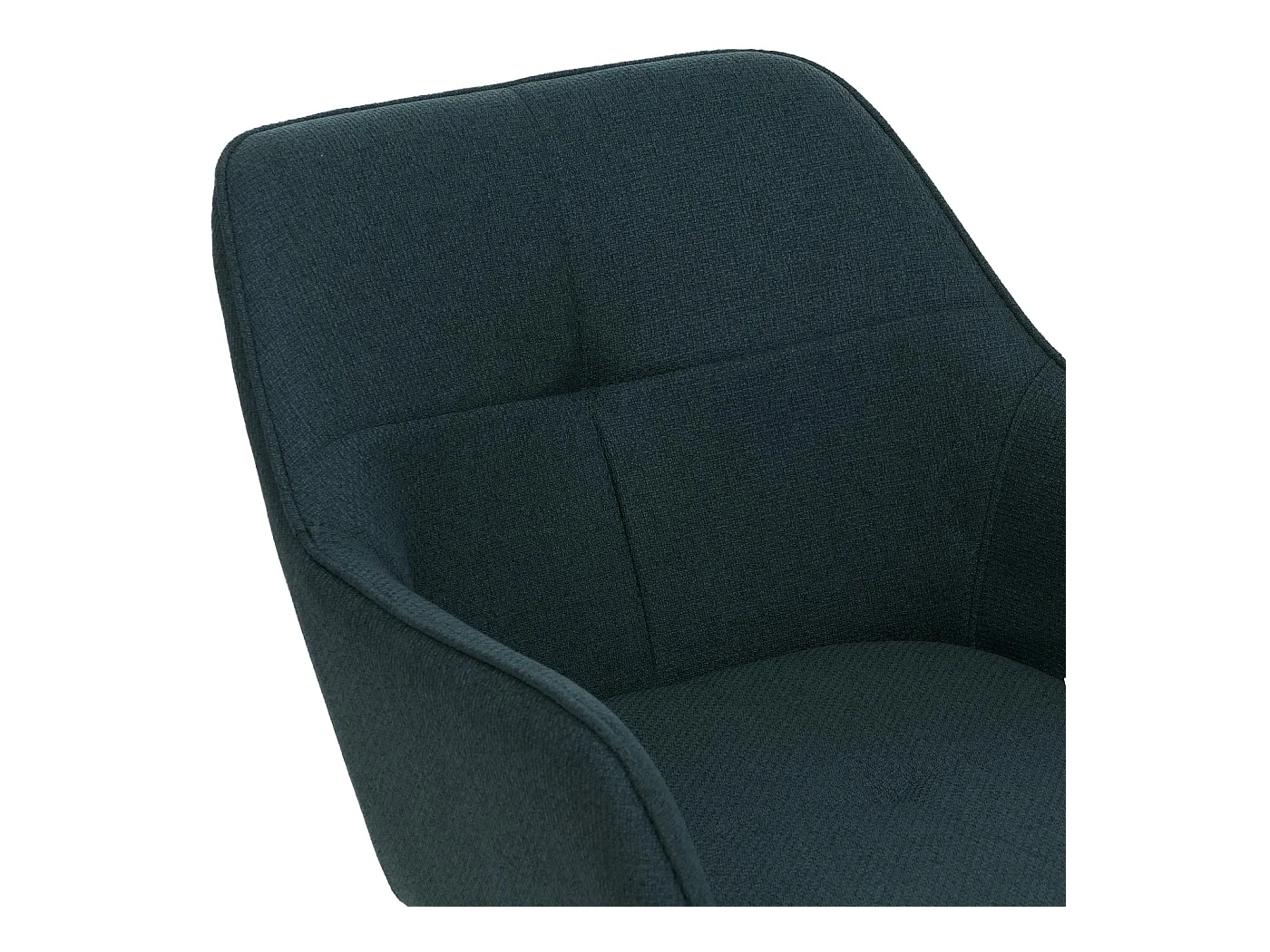 Chaise de salle à manger MCW-O47 (lot de 2),  vert pétrole