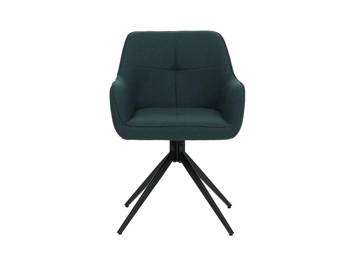 Chaise de salle à manger MCW-O47 (lot de 2),  vert pétrole