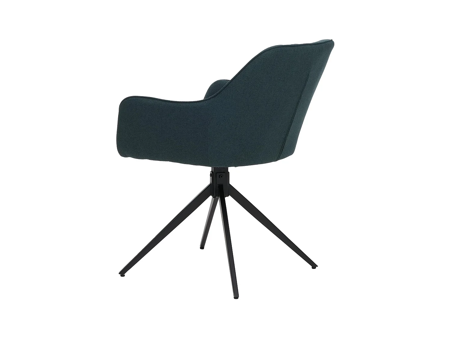 Chaise de salle à manger MCW-O47 (lot de 2),  vert pétrole