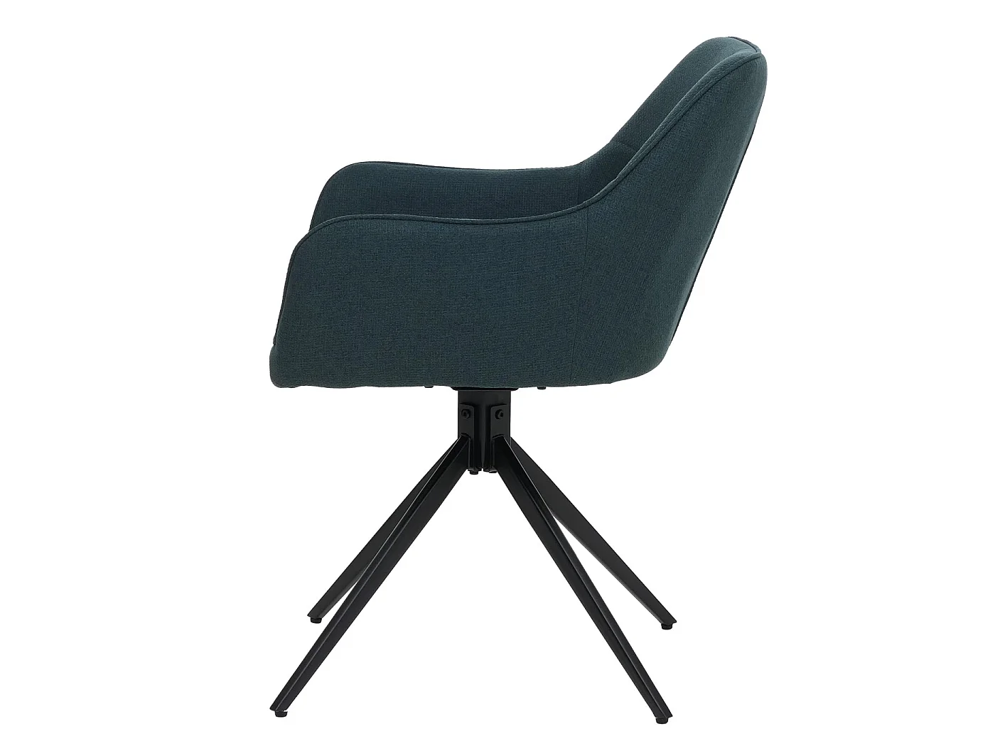 Cadeira de jantar MCW-O47 (conjunto de 2),  verde petróleo