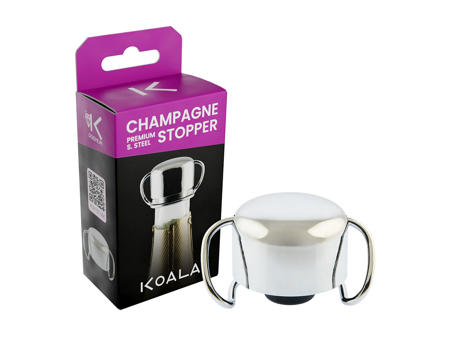 Taste Inox - Bouchon à champagne