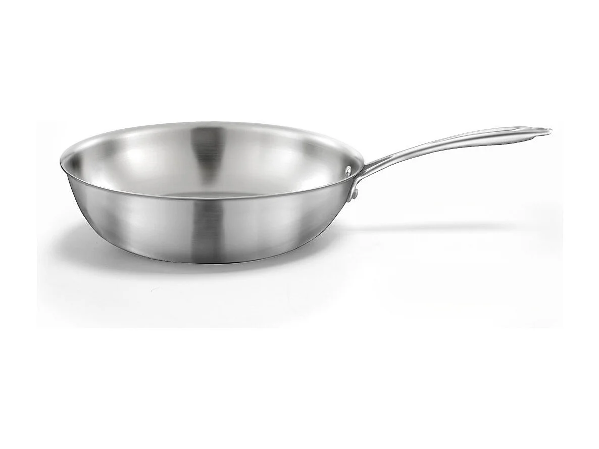 Gourmet - Set 1 wok 28cm inox avec couvercle