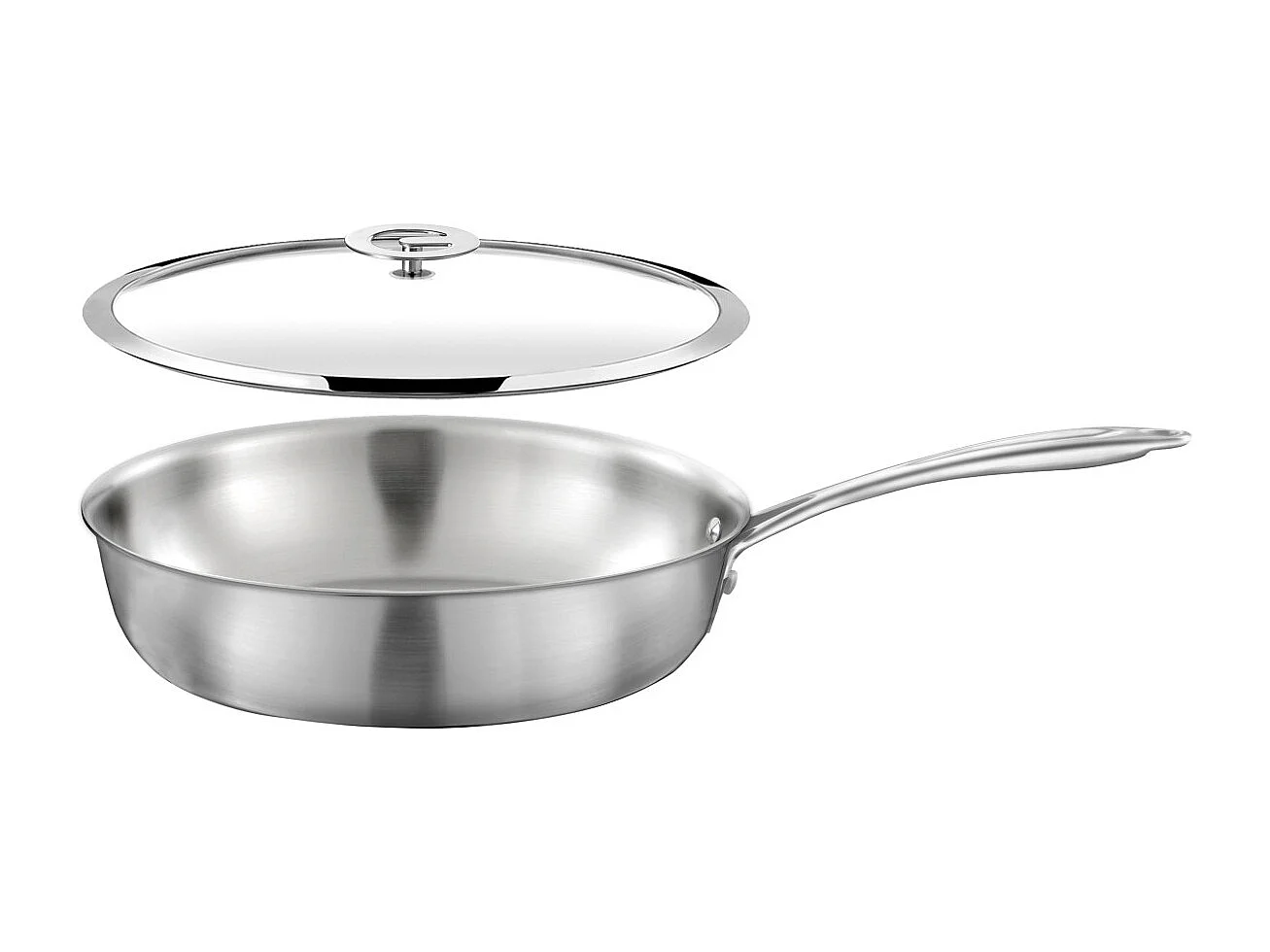 Gourmet - Set 1 sauteuse 24cm inox avec couvercle