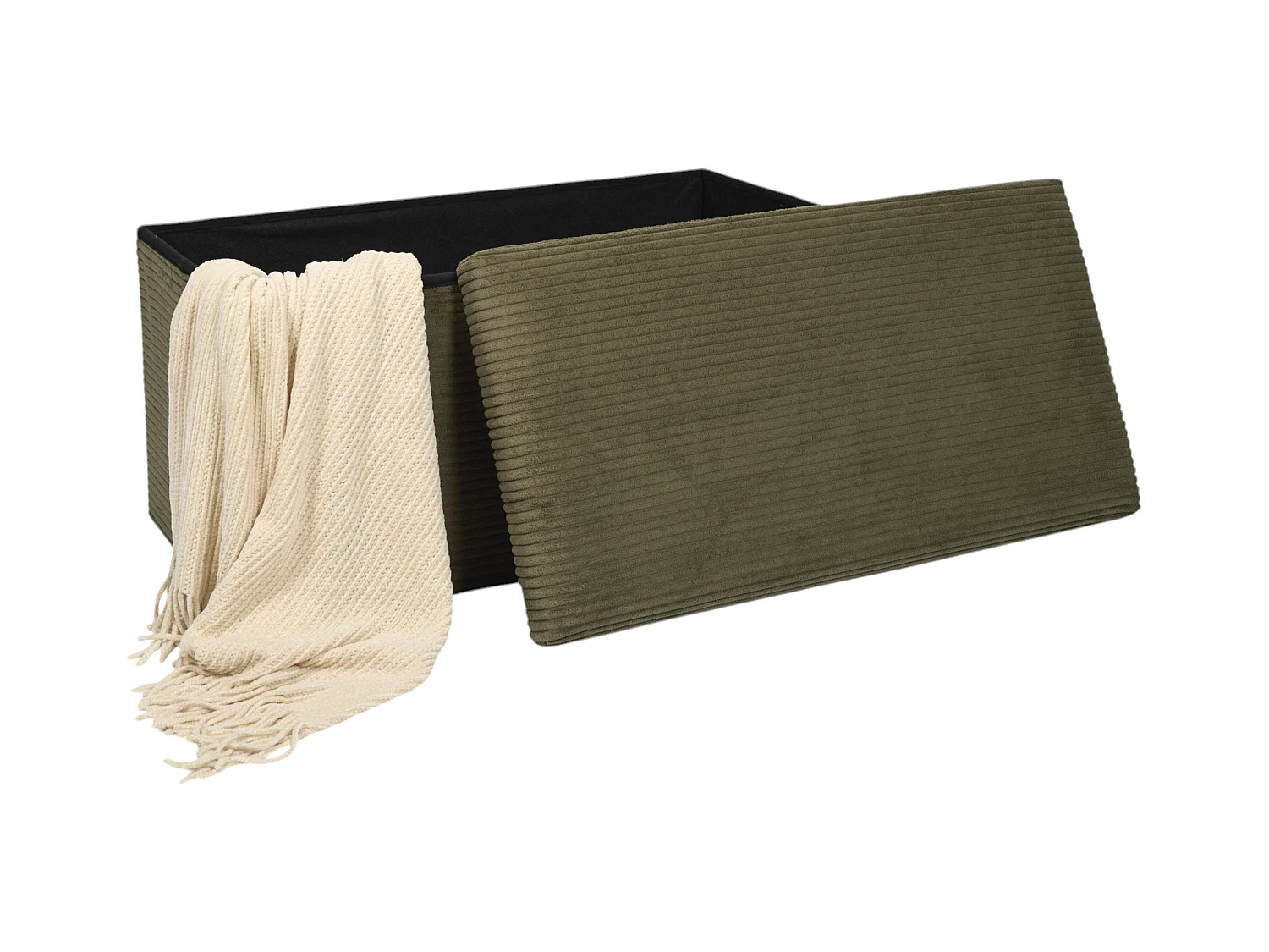 Coffre Banc Pliable Cotele Scott Vert