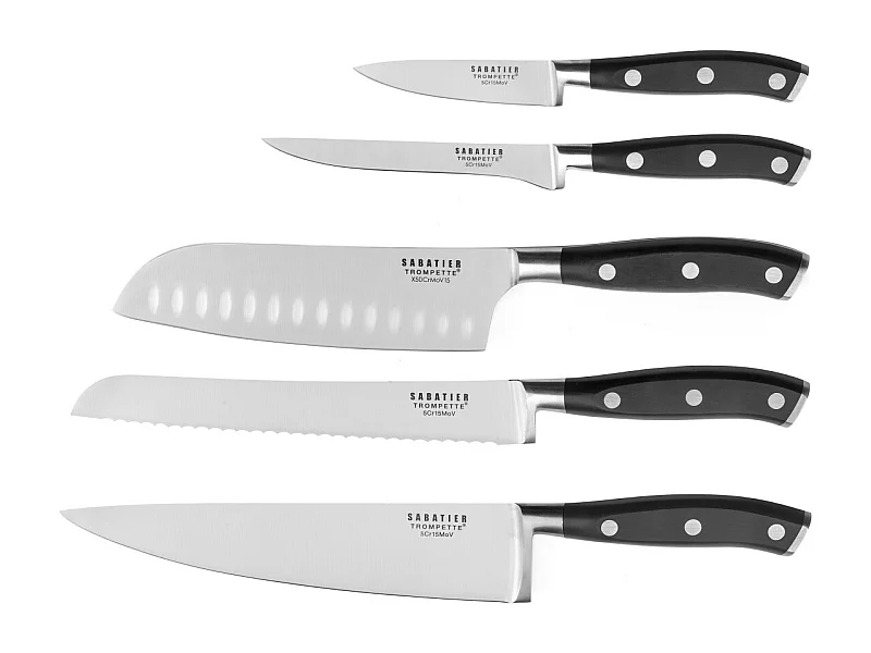 Vulcano - Set 5 couteaux de cuisine
