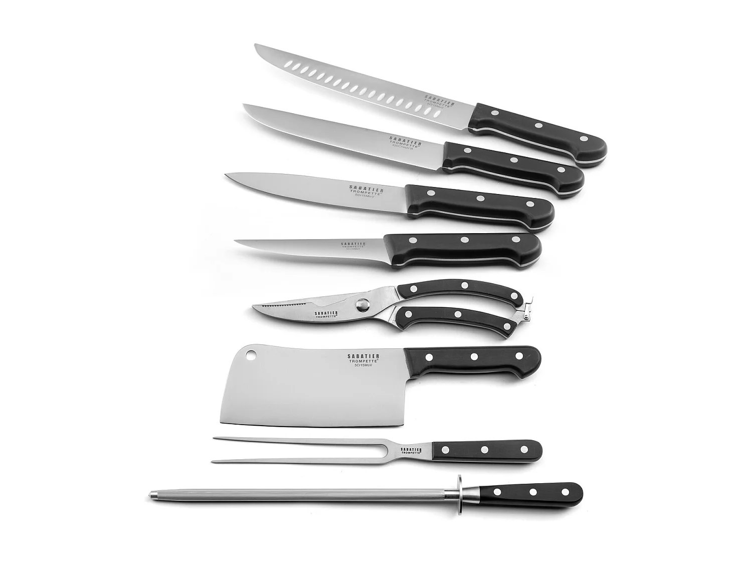 Universal - Set 8 couteaux de boucher