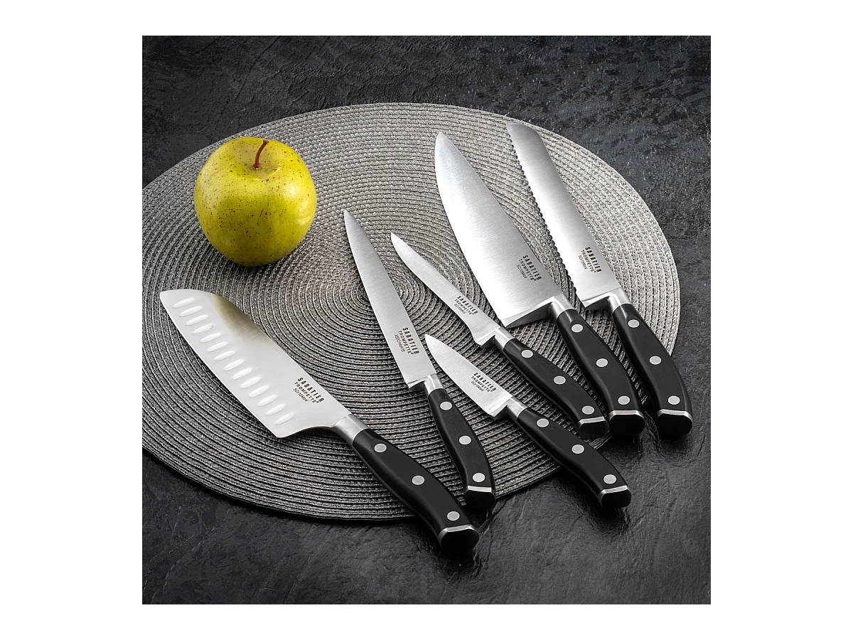 Vulcano - Set 8 couteaux de cuisine