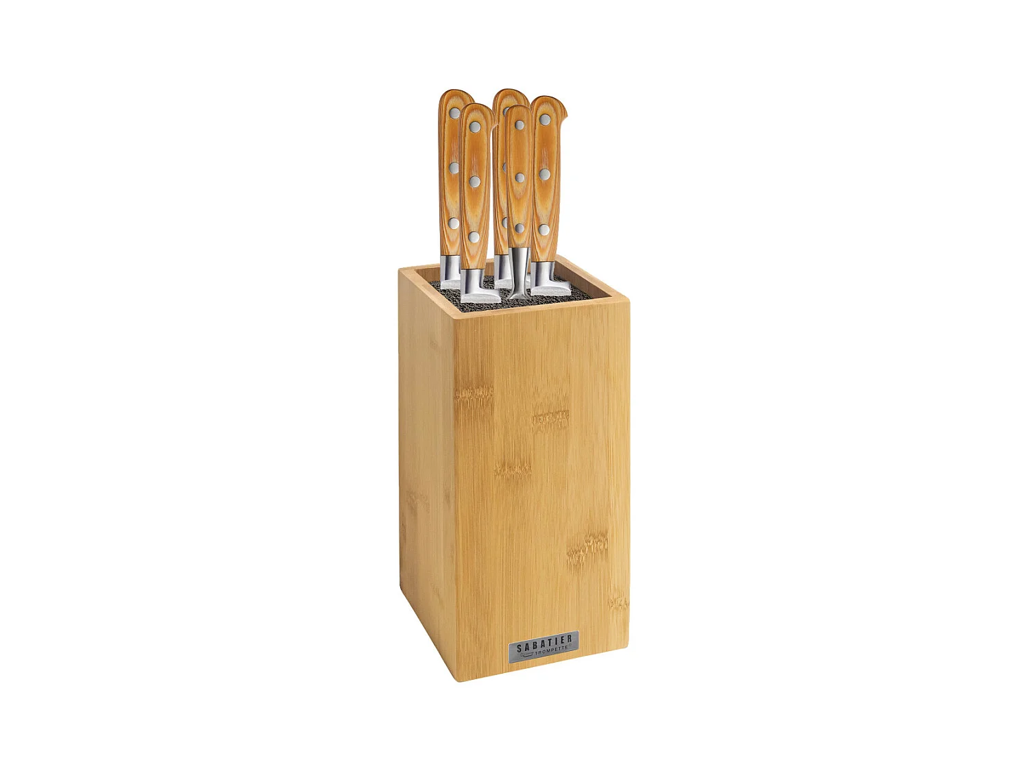Essentiel  - Bloc spaghetti 5 pièces en bambou
