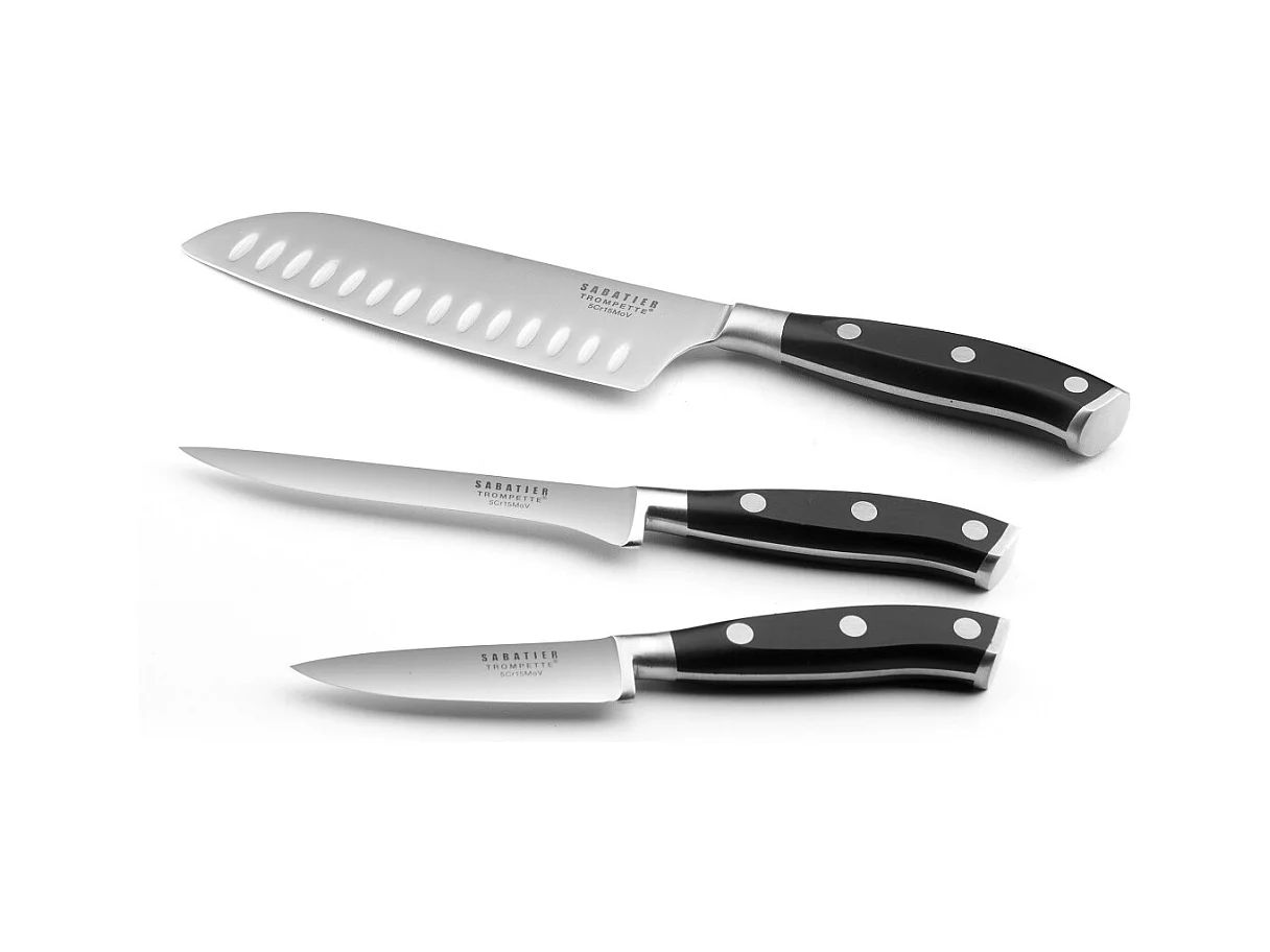 Vulcano - Set 3 couteaux de cuisine