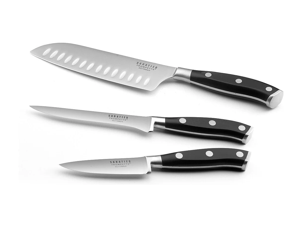 Vulcano - Set 3 couteaux de cuisine