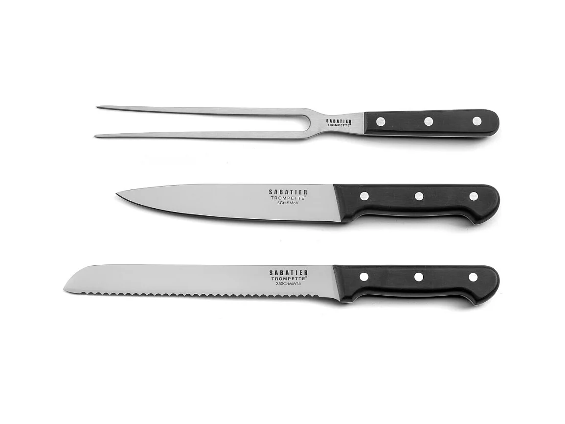 Universal - Set 3 couteaux de cuisine