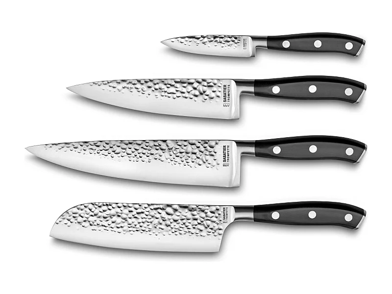 Carbon - Set 4 couteaux de cuisine