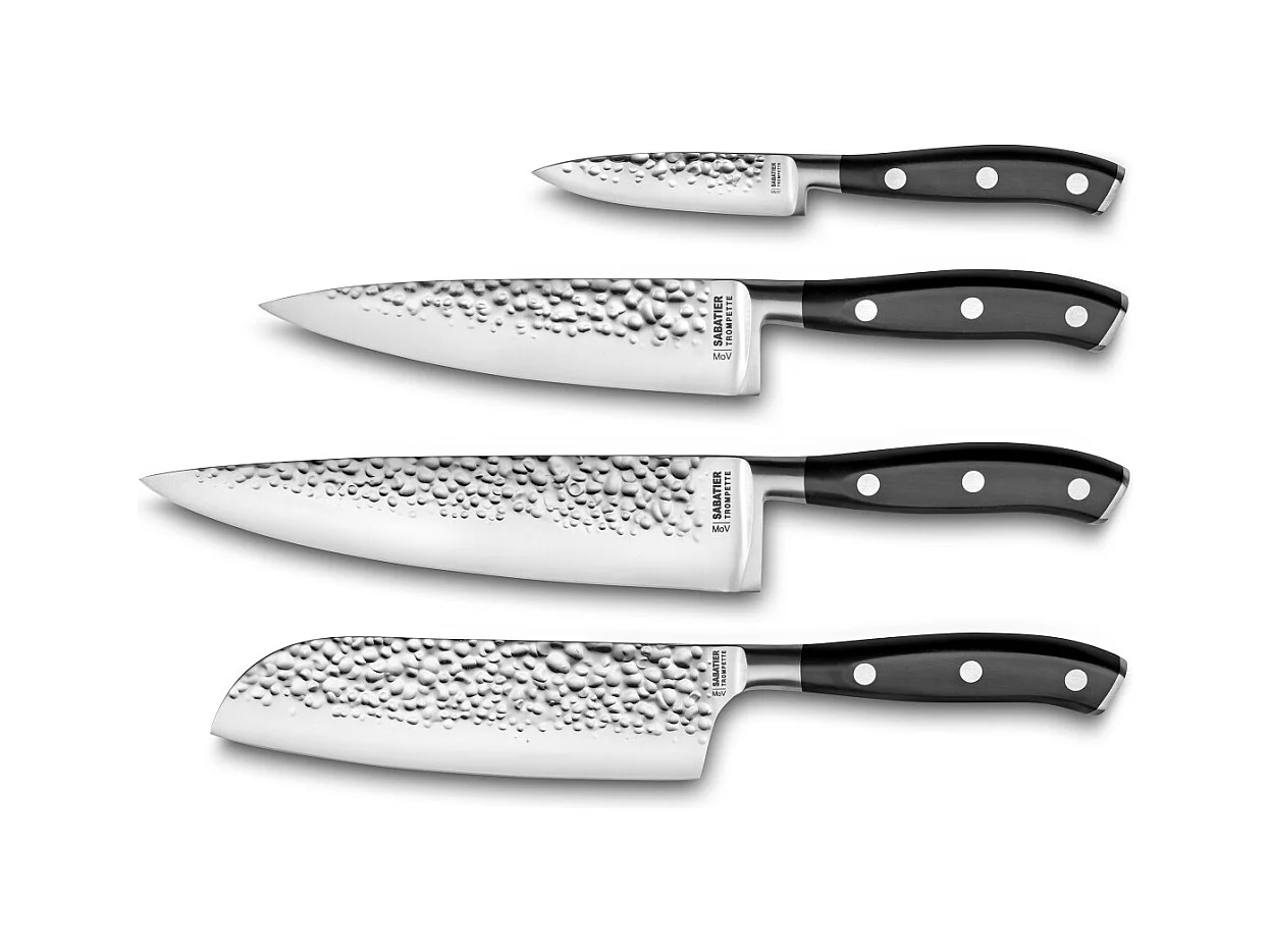 Carbon - Set 4 couteaux de cuisine