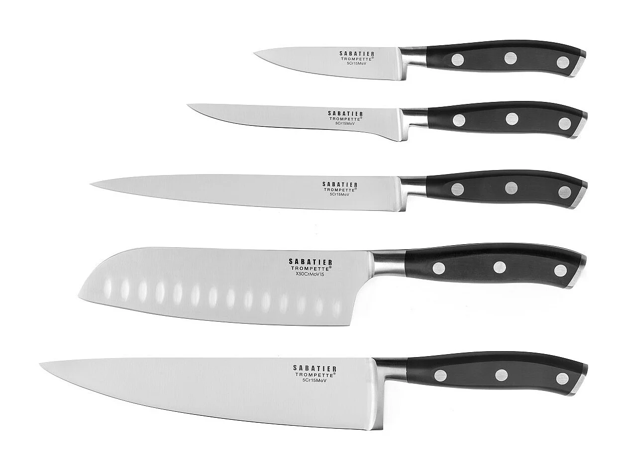 Vulcano - Set 5 couteaux de cuisine