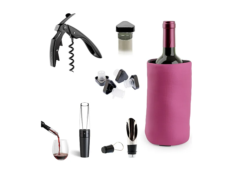 Apérifun - Set prestige 6 pièces pour dégustation des vins - Bordeaux