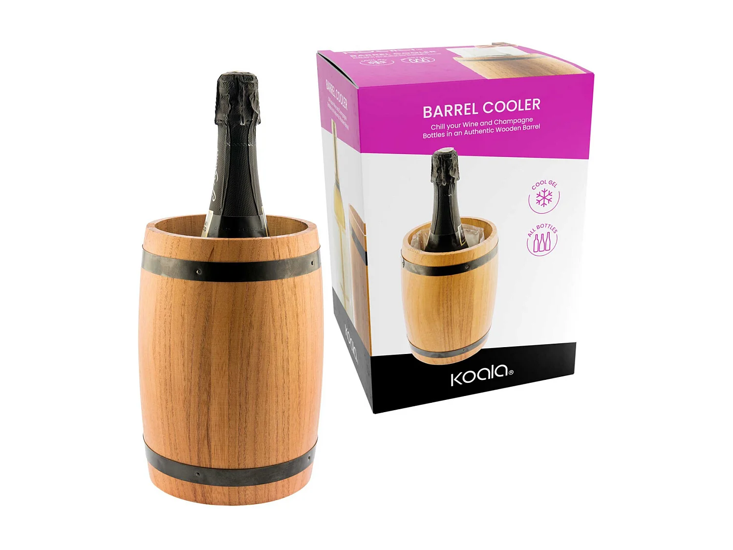 Barrel - Rafraichisseur Tonneau de bois