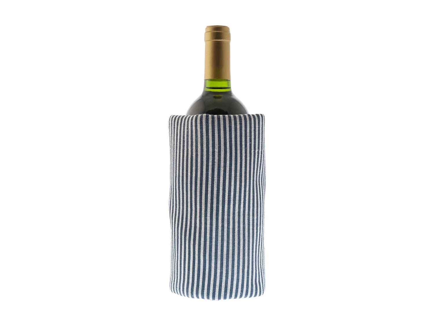 Fresh Coton Bleu - Pochette régrigérante avec feuilles anti-goutte