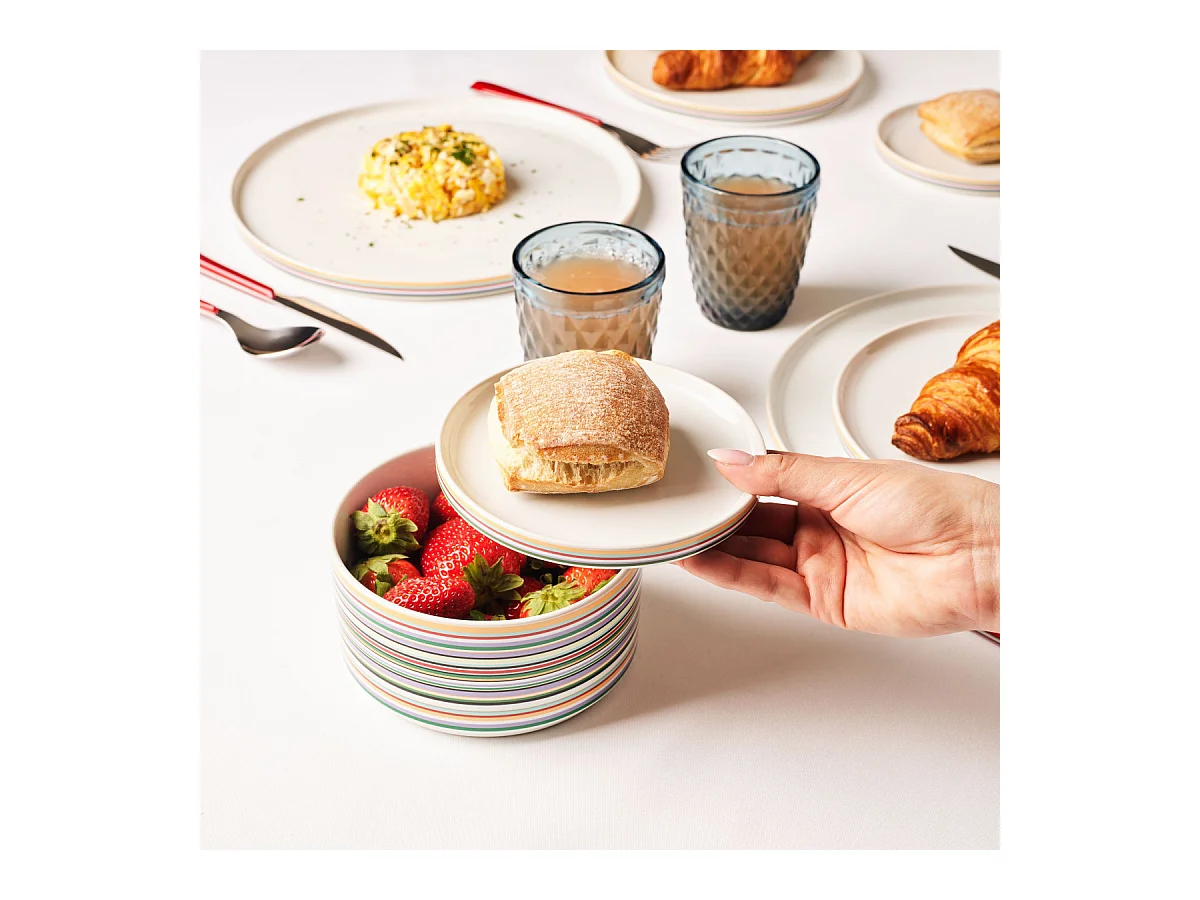 Cosy - Assiette cocktail ou couvercle de bol (lot de 6)