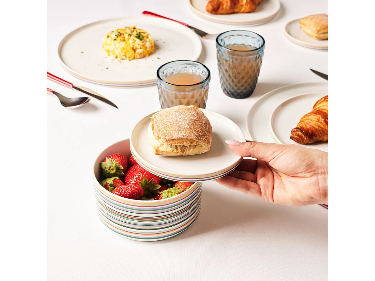 Cosy - Assiette cocktail ou couvercle de bol (lot de 6)