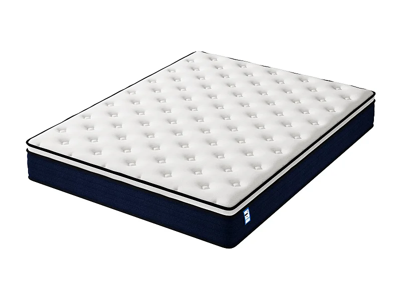 Matrassen met veeren 140 x 200, uniforme drukvermindering, gemiddelde stevigheid, dikte 25 cm