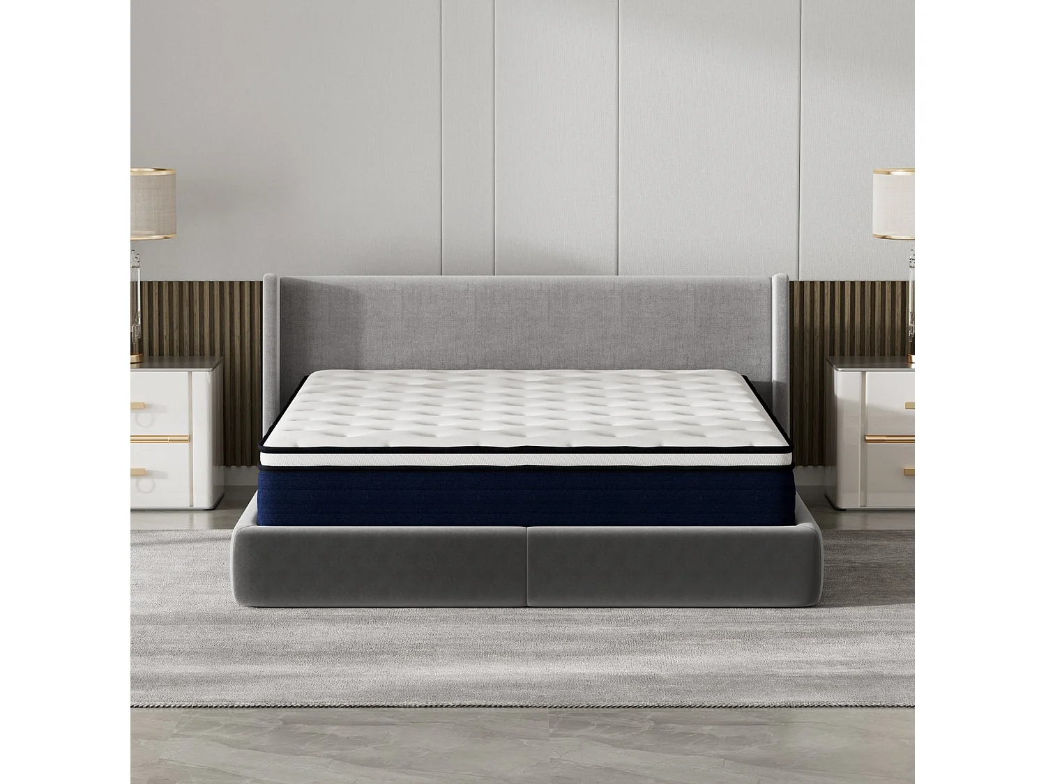 Matelas à ressorts 140x200 CM, épaisseur 25 cm