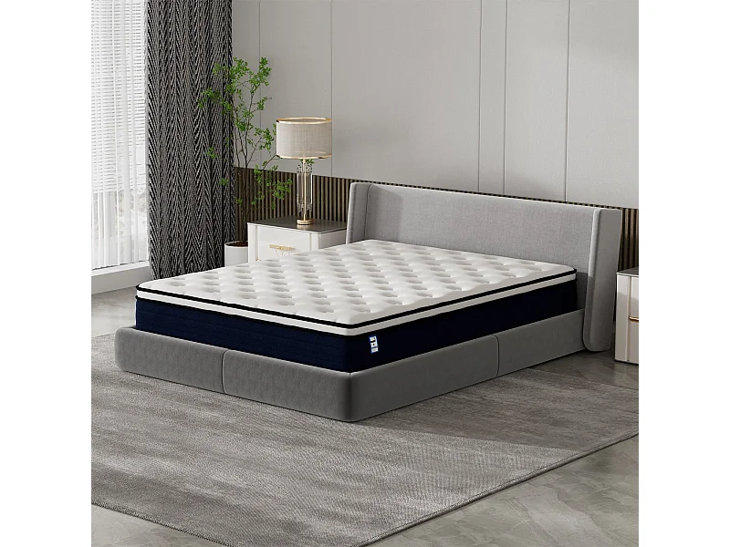 Matelas à ressorts 140x200 CM, épaisseur 25 cm