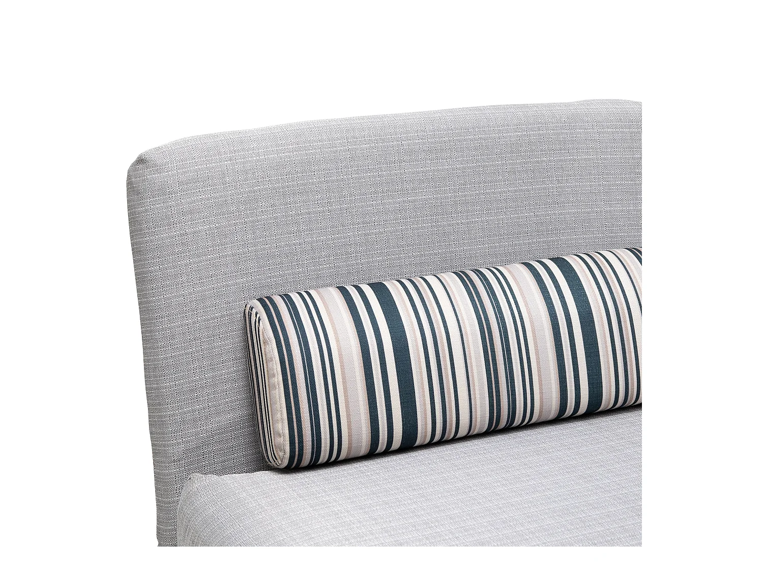 Canapé-lit pliant & Fauteuil convertible, Matelas pliable, Métal, Gris (75x70x75 cm)