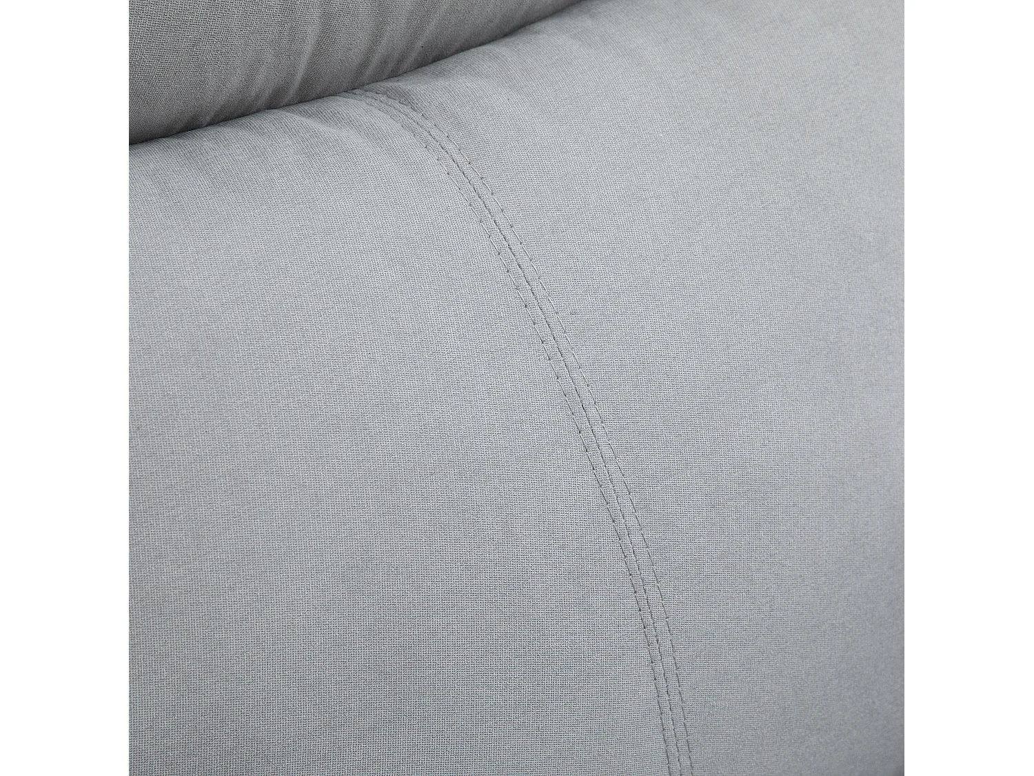 Poltrona elettrica con funzione di sollevamento per anziani, tessuto di lino leggero, con poggiapiedi, grigio chiaro (83x89x102 cm)