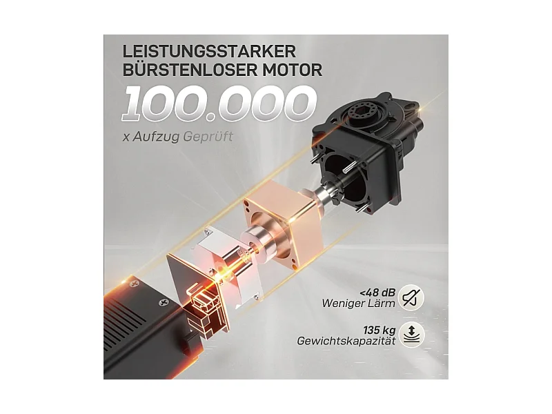 Elektrische relaxfauteuil met geheugenfunctie, imitatiefluwelen stof, grijs (80x83x104 cm)
