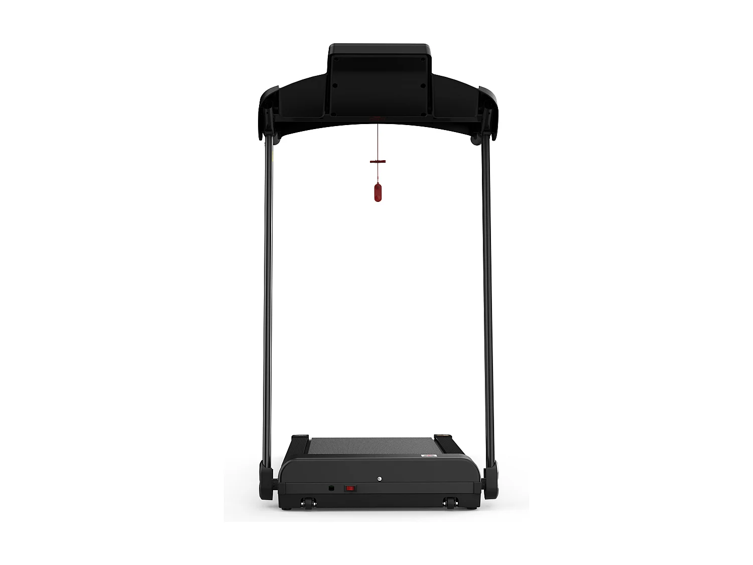 Tapis roulant pieghevole 2 in 1 per ufficio e casa, con display LED, supporto per tablet, velocità fino a 12 km/h (121x63x104 cm)