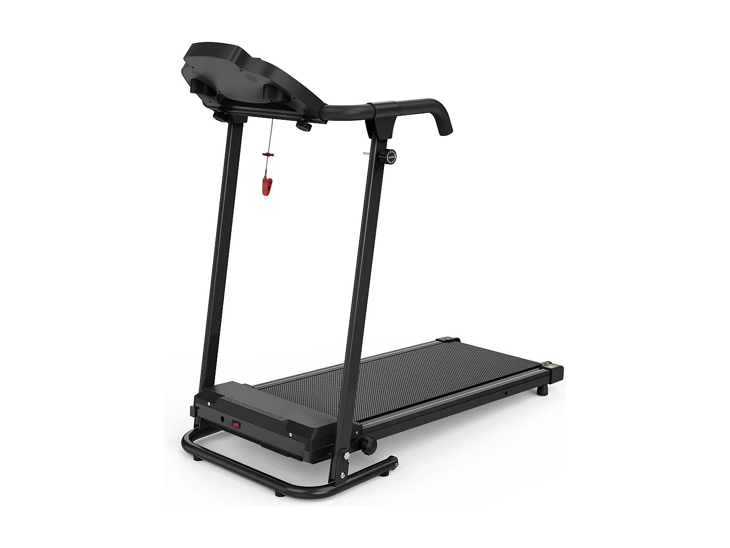 2-in-1 opvouwbare loopband met 12 modi, LED en app, tot 12 km/u, 120 kg (121x63x107 cm)