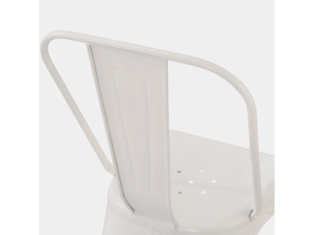 Chaise d'extérieur en métal beige 46x85 cm-Hjorts