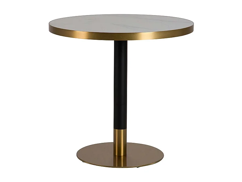 Mesa Comedor Piedra Acero Inoxidable Quena 80x80x75 Cm