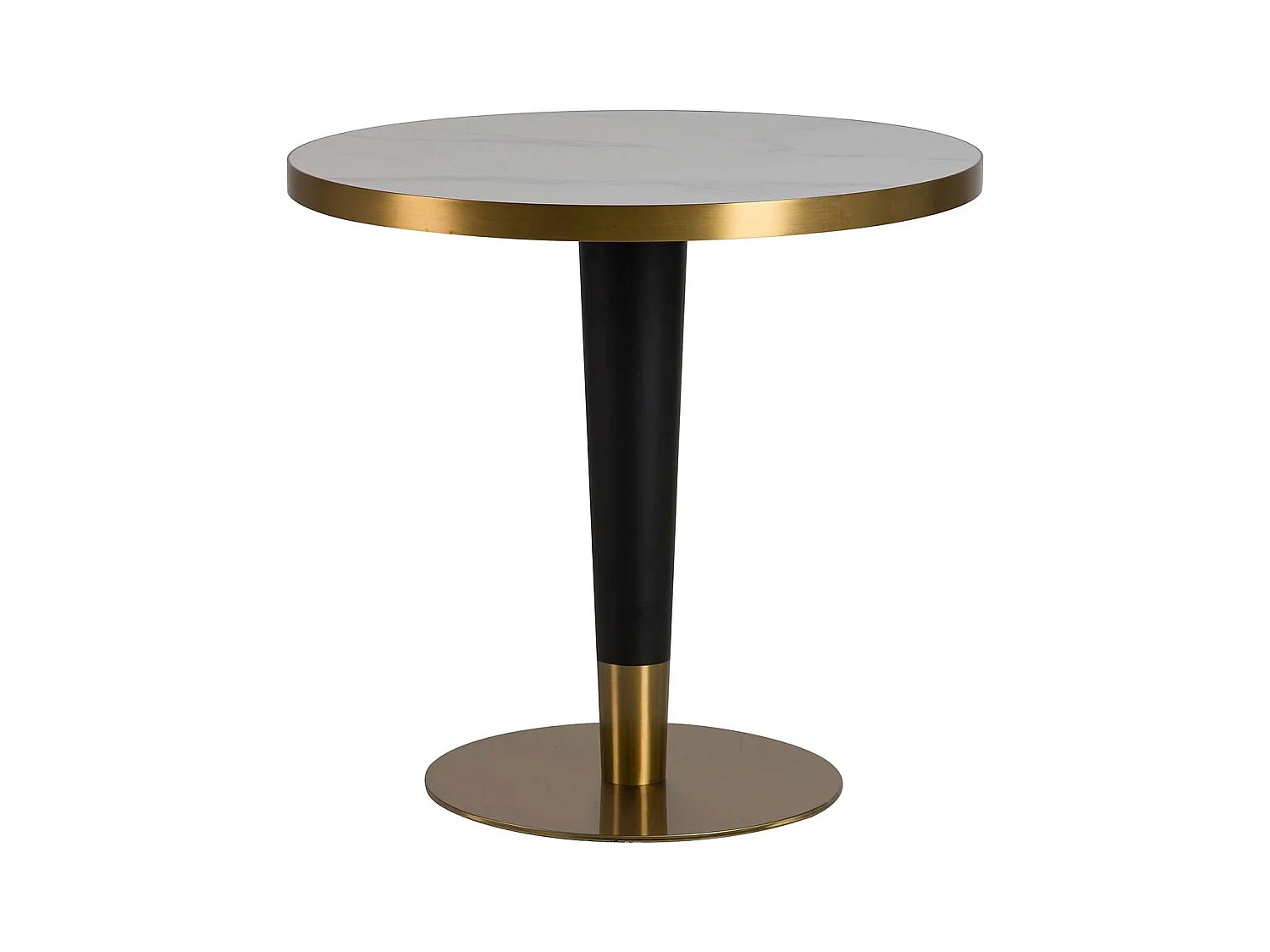 Mesa Comedor Piedra Acero Inoxidable Edfu 80x80x75 Cm