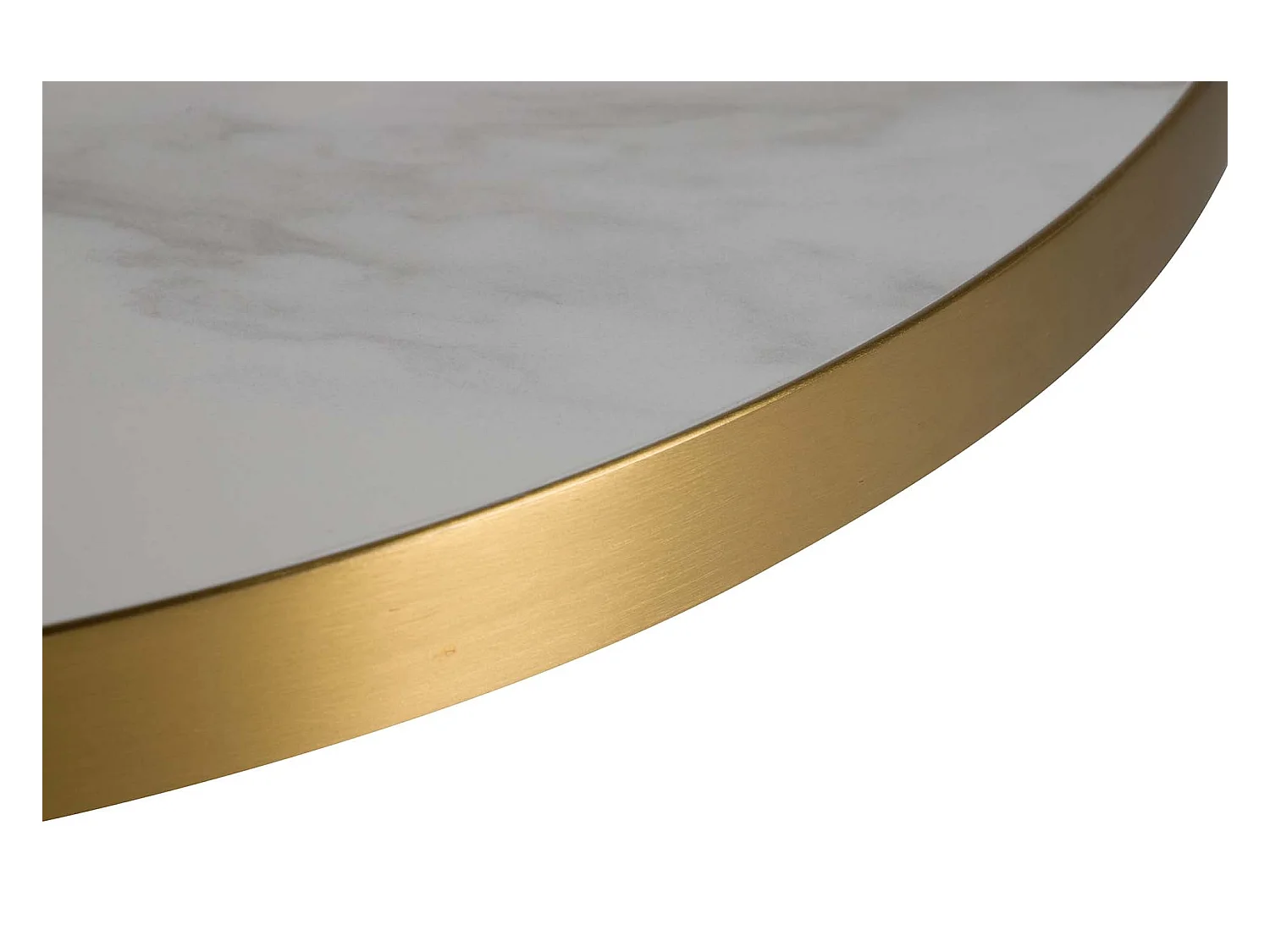 Mesa Comedor Piedra Acero Inoxidable Edfu 80x80x75 Cm