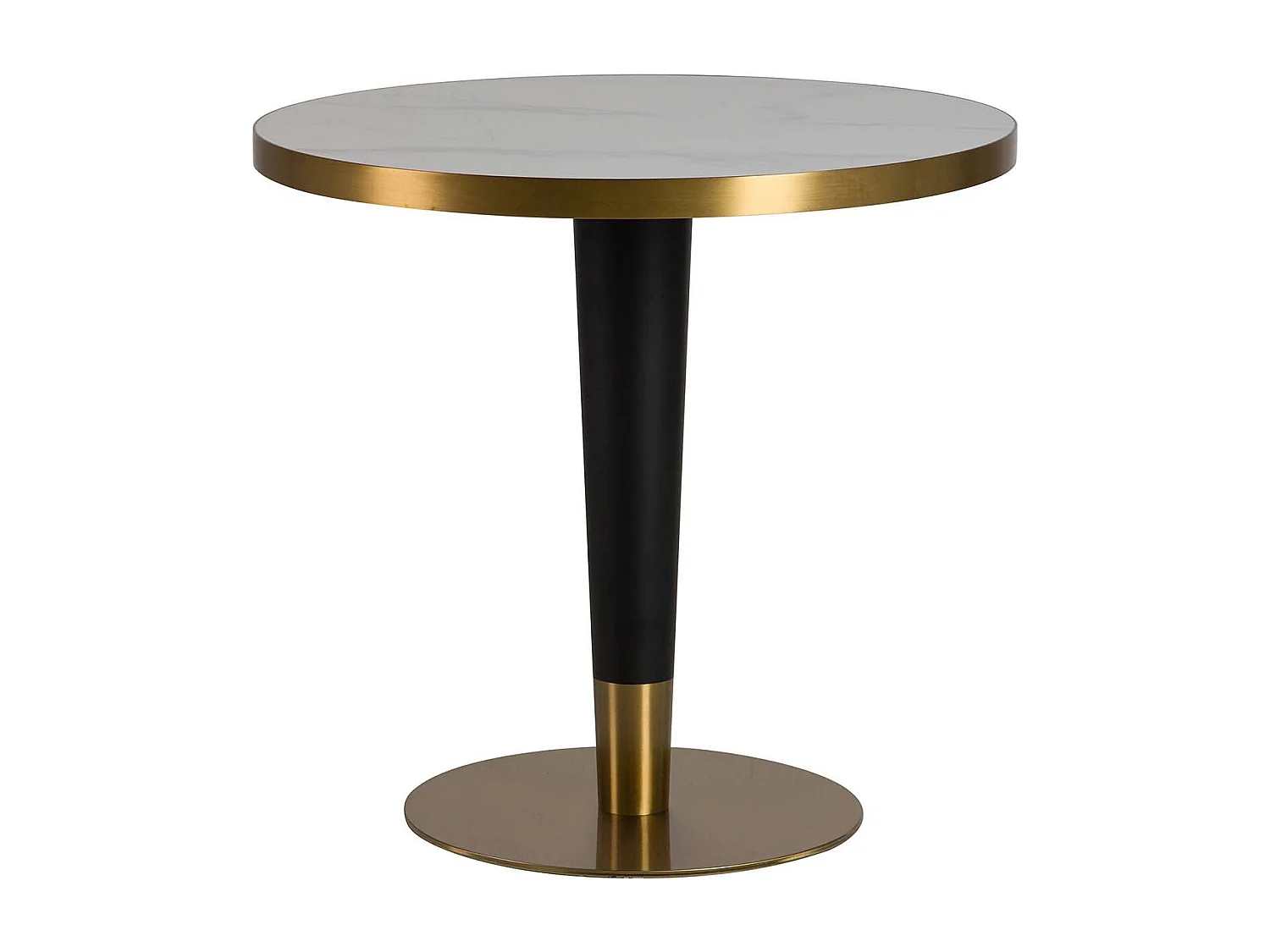 Mesa Comedor Piedra Acero Inoxidable Edfu 80x80x75 Cm