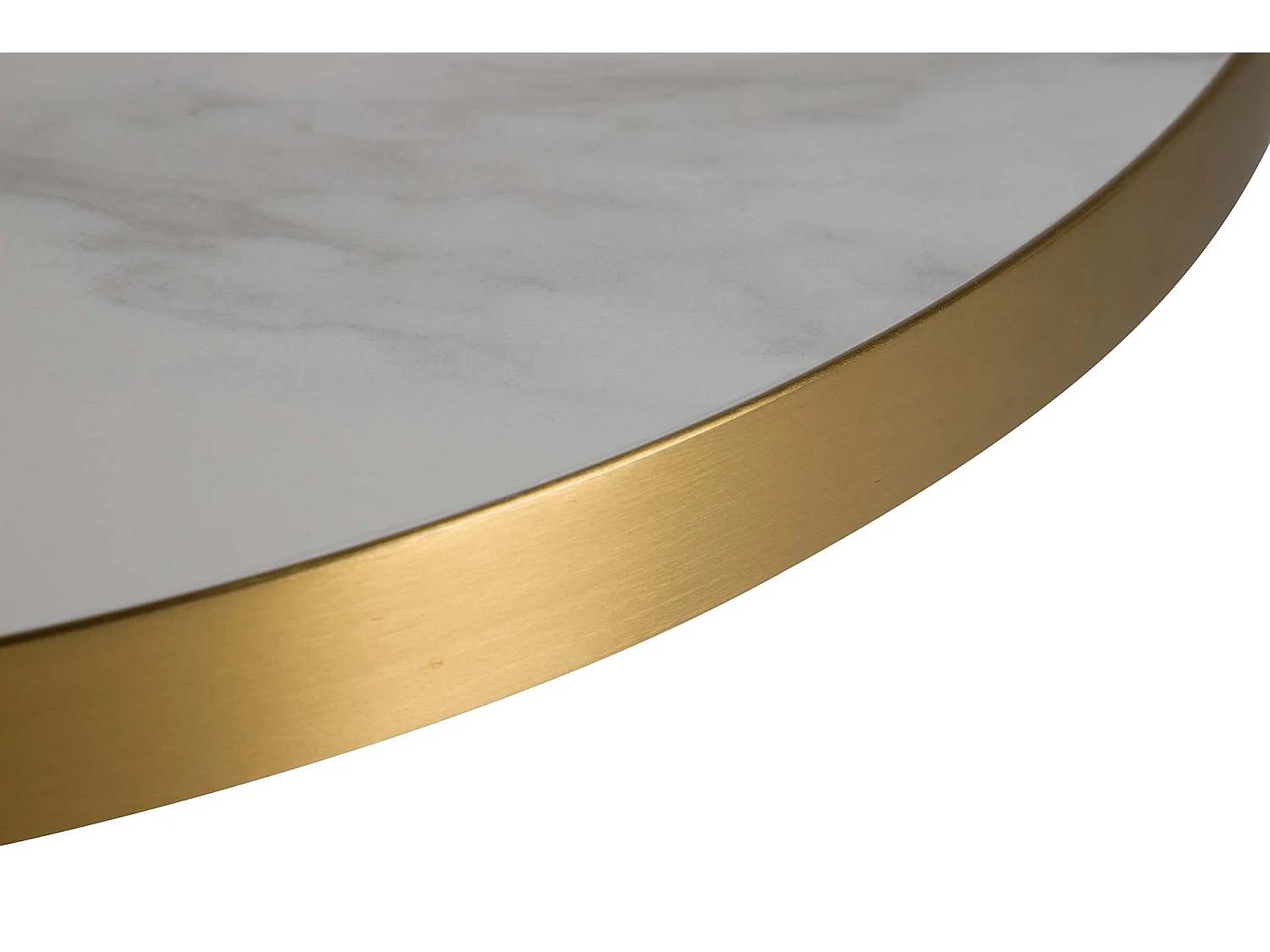 Mesa Comedor Piedra Acero Inoxidable Edfu 80x80x75 Cm