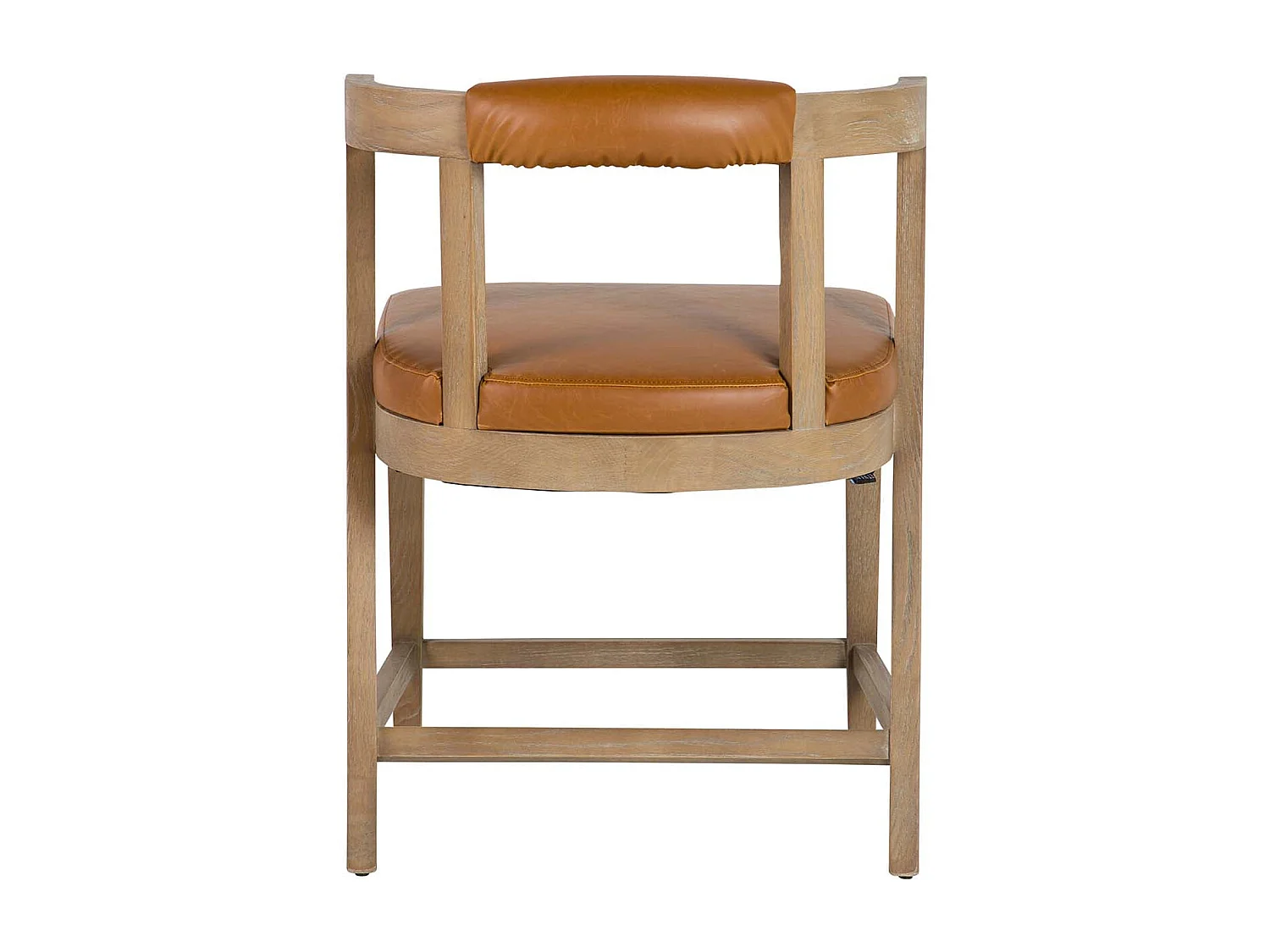 Silla Madera Fresno Marron 59x57x78 Cm