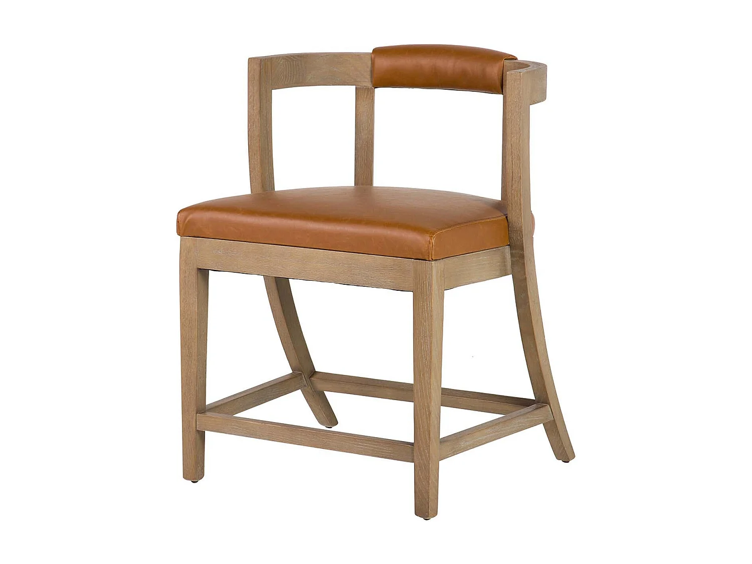 Silla Madera Fresno Marron 59x57x78 Cm