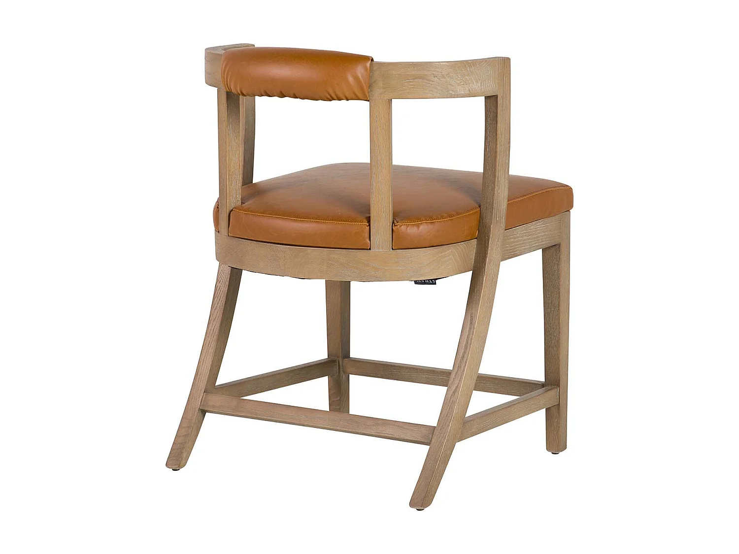 Silla Madera Fresno Marron 59x57x78 Cm