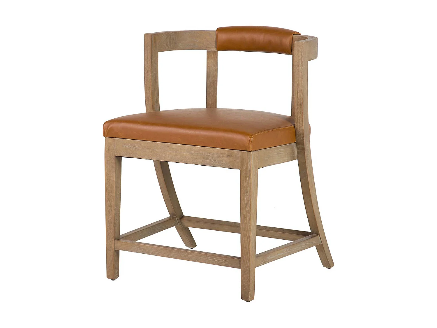 Silla Madera Fresno Marron 59x57x78 Cm