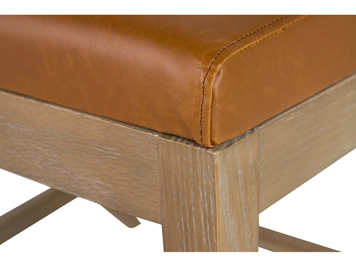 Silla Madera Fresno Marron 59x57x78 Cm