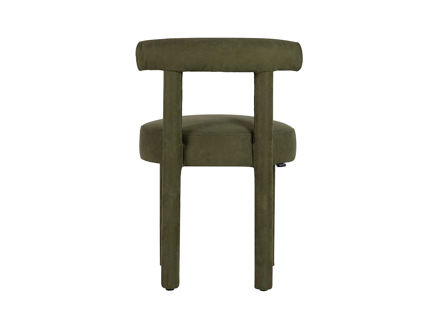 Silla Madera Arce Velvet Verde 49x52x75 Cm