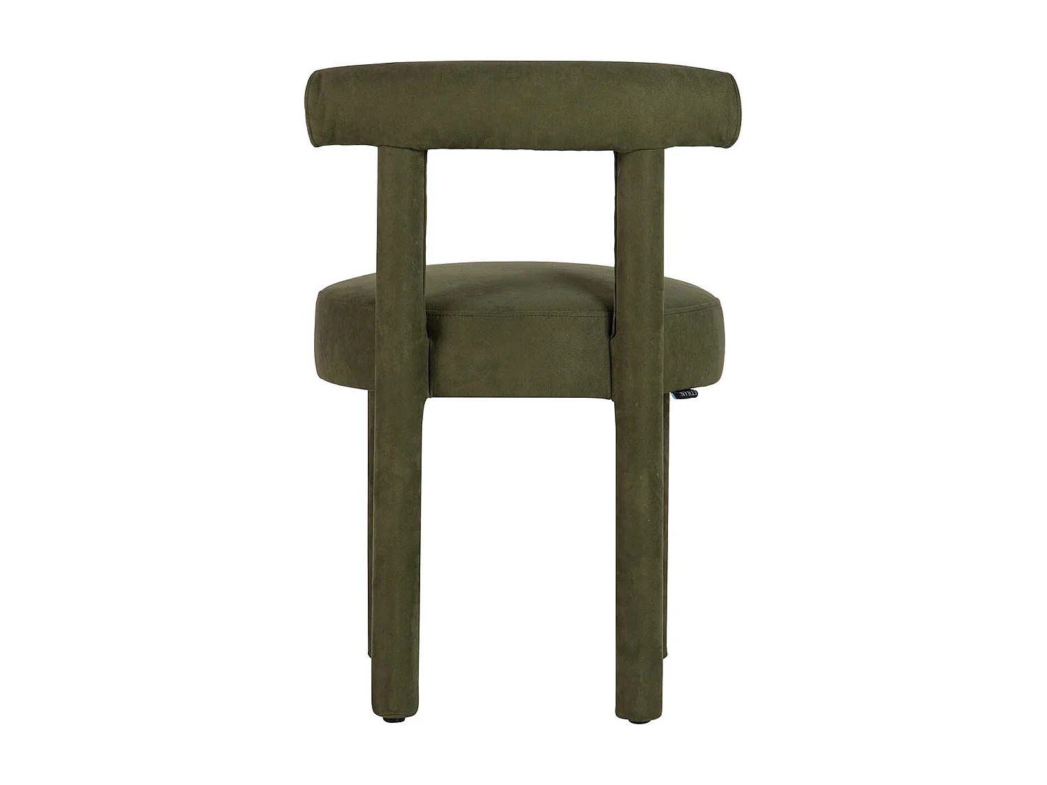 Silla Madera Arce Velvet Verde 49x52x75 Cm