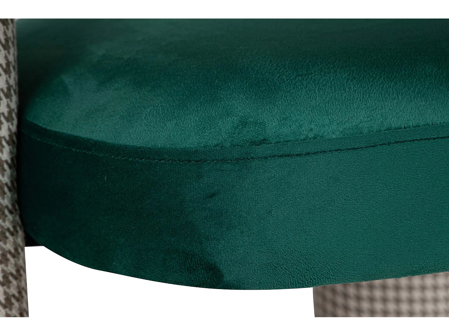 Silla Velvet Verde Beige Nova 66x61x76 Cm