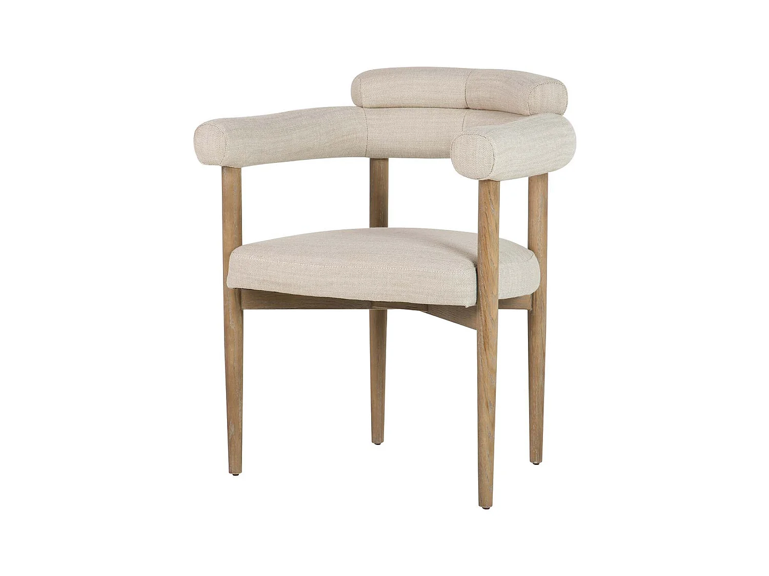 Silla Madera Fresno Beige 66x56x79 Cm